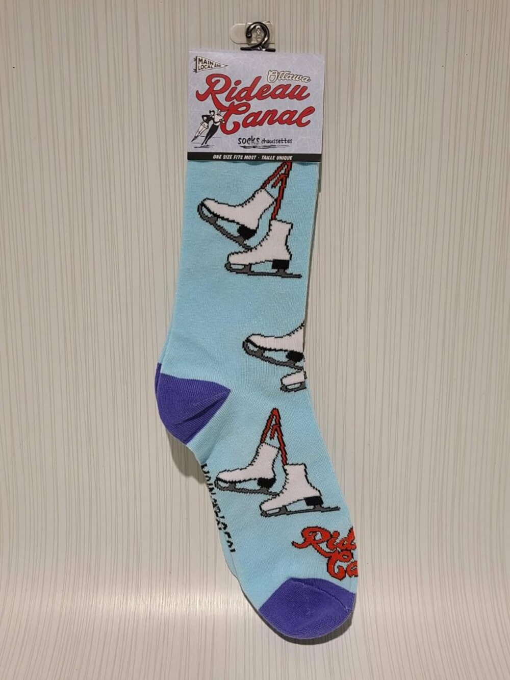 Rideau Canal Ottawa Socks from Main & Local